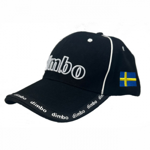 Dimbo Sports Keps Svart/Vit 12-pack i gruppen Rea & Begagnat / Rea Kläder / Accessoarer hos Dimbo Golf AB (31-di-1314-10)