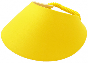 Solskärm Justerbar Gul i gruppen Kläder & Accessoarer / Accessoarer / Solskärmar hos Dimbo Golf AB (3106001-43)