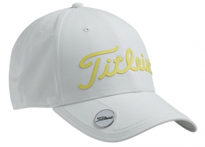 Titleist Keps Performance Ball Marker White Collection Vit/Gul i gruppen Kläder & Accessoarer / Accessoarer / KEPSAR hos Dimbo Golf AB (3202033-1025)