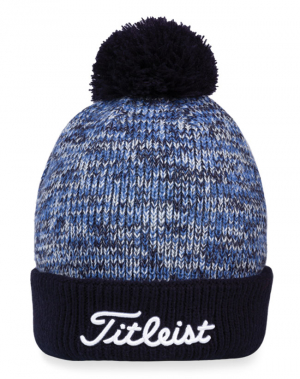 Titleist Mössa PomPom Marinblå Melerad i gruppen Kläder & Accessoarer / Accessoarer / MÖSSOR hos Dimbo Golf AB (3204005-03)