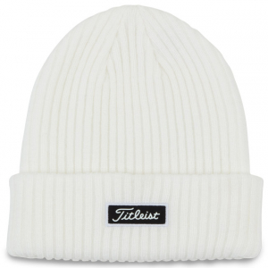 Titleist Mössa Charleston Cuff Knit Vit/Svart i gruppen Kläder & Accessoarer / Accessoarer / Mössor hos Dimbo Golf AB (3204011-864209)