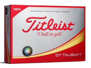 Titleist DT TrueSoft Vit Golfboll (1st dussin) i gruppen Golfbollar hos Dimbo Golf AB (3215012-10)