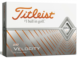 Titleist Golfboll Velocity Vit (1st dussin) i gruppen Golfbollar hos Dimbo Golf AB (3215013-644639)