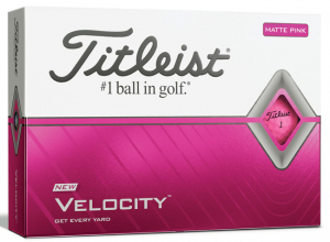 Titleist Golfboll Velocity Rosa (1st dussin) i gruppen Golfbollar hos Dimbo Golf AB (3215013-644820)