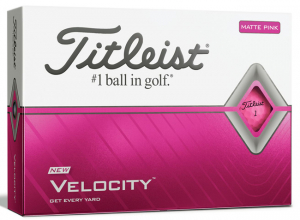 Titleist Velocity Rosa Golfboll (1st dussin) i gruppen Golfbollar hos Dimbo Golf AB (3215013-644820)