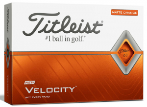 Titleist Velocity Orange Golfboll (1st dussin) i gruppen Golfbollar hos Dimbo Golf AB (3215013-650319)