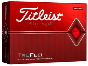Titleist Golfboll TruFeel Röd (1st dussin) i gruppen Golfbollar hos Dimbo Golf AB (3215014-650098)