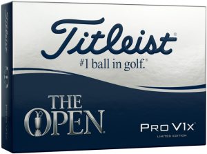 Titleist Pro V1 X Vit The Open Golfboll (1st dussin) i gruppen Golfbollar hos Dimbo Golf AB (3216027-901)