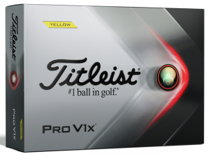 Titleist Golfboll Pro V1 X 21 Gul (1st dussin) i gruppen Golfbollar hos Dimbo Golf AB (3216032-301)