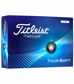 Titleist Tour Soft 2024 Vit Golfboll (1st dussin) i gruppen Golfbollar hos Dimbo Golf AB (3216041-415188)