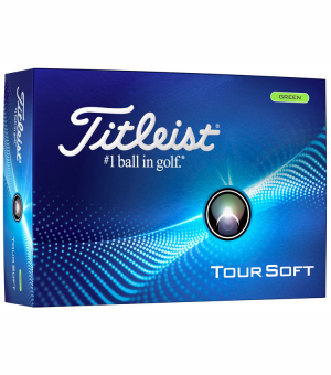 Titleist Tour Soft 2024 Grn Golfboll (1st dussin) i gruppen Golfbollar hos Dimbo Golf AB (3216041-439610)