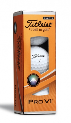 Titleist Golfboll Pro V1 (1st 3-pack) 17 i gruppen Golfbollar hos Dimbo Golf AB (3218009)