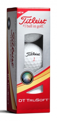 Titleist Golfboll TrueSoft Vit (1st 3-pack) i gruppen Golfbollar / 3-pack hos Dimbo Golf AB (3218016-10)