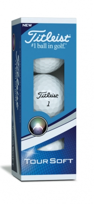 Titleist Golfboll Tour Soft Vit (1st 3-pack) i gruppen Rea & Begagnat / Rea Golfbollar hos Dimbo Golf AB (3218018-10)