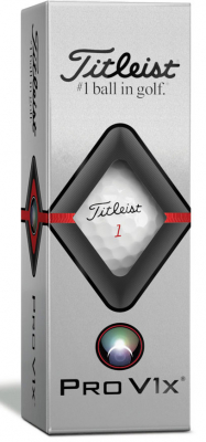 Titleist Golfboll Pro V1 X Vit (1st 3-pack) 19 i gruppen Golfbollar hos Dimbo Golf AB (3218023-10)