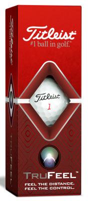 Titleist Golfboll TruFeel Vit (1st 3-pack) i gruppen Golfbollar hos Dimbo Golf AB (3218028-10)