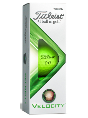 Titleist Golfboll Velocity 2022 Grn (1st 3-pack) i gruppen Golfbollar hos Dimbo Golf AB (3218035-43)