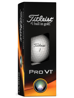 Titleist Golfboll Pro V1 (1st 3-pack) 23 i gruppen Golfbollar hos Dimbo Golf AB (3218041-10)