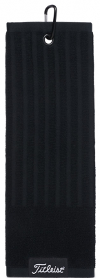 Titleist Handduk Players Trifold Svart i gruppen Golftillbehör / Golfhanddukar hos Dimbo Golf AB (3243018-027333)