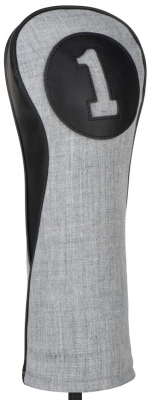 Titleist Headcover Leather TA21 Driver Grå/Svart i gruppen Golftillbehör / Headcover Metalwoods hos Dimbo Golf AB (3281026-702914)