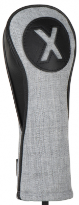 Titleist Headcover Leather TA21 Hybrid Grå/Svart i gruppen Golftillbehör / Headcover Metalwoods hos Dimbo Golf AB (3281026-702938)