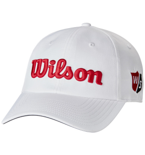 Wilson Staff Keps Pro Tour Vit/Rd i gruppen Klder & Accessoarer / Accessoarer / KEPSAR hos Dimbo Golf AB (3402027-1050)