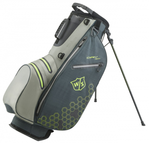 Wilson Staff Brbag Dry Tech 2 Svart/Grn i gruppen Golfbagar / Brbagar Vattentta hos Dimbo Golf AB (3411042-890667)