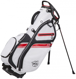 Wilson Staff Brbag Exo 2 Vit/Svart/Rd i gruppen Golfbagar / Brbagar hos Dimbo Golf AB (3411045-109950)