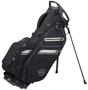 Wilson Staff Brbag Exo 2 Svart/Svart/Silver i gruppen Golfbagar / Brbagar hos Dimbo Golf AB (3411045-999991)