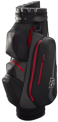 Wilson Staff Vagnbag I Lock Regn Svart/Gr i gruppen Golfbagar / Vagnbagar Vattentta hos Dimbo Golf AB (3412046-9995)