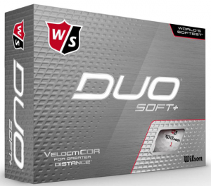 Wilson Staff Golfbollar Duo Soft Plus Vit (1st duss) i gruppen Golfbollar hos Dimbo Golf AB (3415015-10)