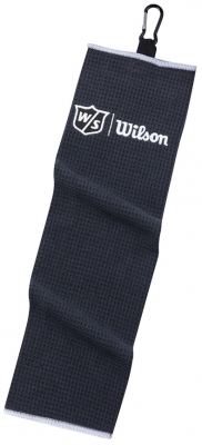 Wilson Staff Handduk TriFold Svart i gruppen Golftillbehr / Golfhanddukar hos Dimbo Golf AB (3443010-90)