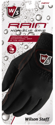 Wilson Staff Golfhandskar Herr Par Regn Svart i gruppen Golfhandskar / Regn / Herr Par hos Dimbo Golf AB (3444008-111r)