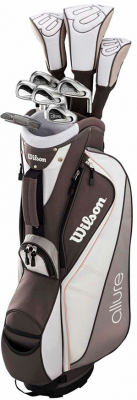 Wilson Pro Allure Startpaket Dam Höger Grafit/Grafit i gruppen Golfklubbor / Nybörjarset / Höger Dam (Vanligast) hos Dimbo Golf AB (3480009-21304)