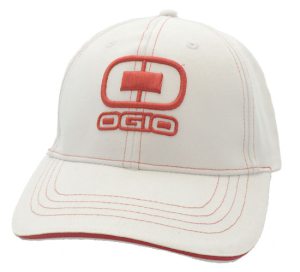 Ogio Keps Stitch Vit/Rd i gruppen Klder & Accessoarer / Accessoarer / KEPSAR hos Dimbo Golf AB (3902001-105)