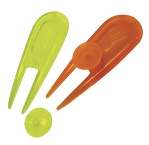 Masters Greenlagare med markör 2-pack Neon i gruppen Golftillbehör / Markörer hos Dimbo Golf AB (4081073)