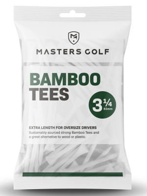 Golfpeggar Masters Bambu 83mm Vit 15st i gruppen Golftillbehr / Peggar hos Dimbo Golf AB (4081103-0005)