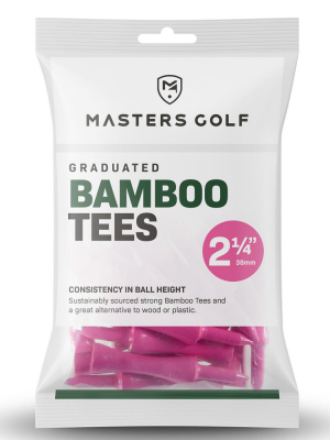 Golfpeggar Masters Bambu Castle 57mm Rosa 20st i gruppen Golftillbehr / Peggar hos Dimbo Golf AB (4081103-0021)