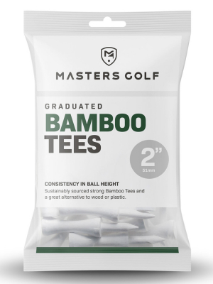 Golfpeggar Masters Bambu Castle 51mm Vit 20st i gruppen Golftillbehr / Peggar hos Dimbo Golf AB (4081103-0022)
