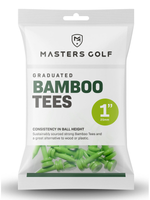 Golfpeggar Masters Bambu Castle 25mm Lime 25st i gruppen Golftillbehr / Peggar hos Dimbo Golf AB (4081103-0025)