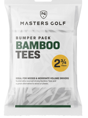 Golfpeggar Masters Bambu 70mm Vit 110st i gruppen Golftillbehr / Peggar hos Dimbo Golf AB (4081103-0051)