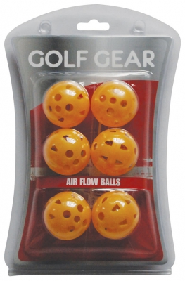 Golfgear vningsboll AirFlow 6-pack Orange i gruppen Golftillbehr / vriga Golftillbehr hos Dimbo Golf AB (4181090-0334)