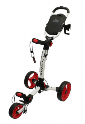 Axglo Golfvagn Trehjuling TriLite Vit/Röd i gruppen Golfvagnar & Tillbehör / Trehjulingar hos Dimbo Golf AB (4183010-1050)
