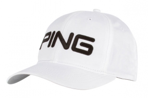 Ping Keps Tour Light Classic Vit i gruppen Klder & Accessoarer / Accessoarer / KEPSAR hos Dimbo Golf AB (4502027-10)