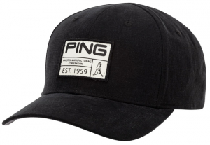 Ping Keps Vintage Patch Svart i gruppen Klder & Accessoarer / Accessoarer / KEPSAR hos Dimbo Golf AB (4502035-90)