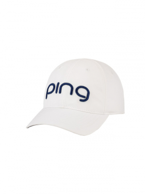 Ping Keps Tour Dam Delta Vit/Marinblå i gruppen Kläder & Accessoarer / Accessoarer / Kepsar hos Dimbo Golf AB (4502046-3526696)