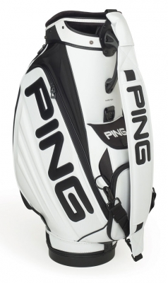 Ping Staffbag Tour Vit/Svart i gruppen Golfbagar / Tourbagar hos Dimbo Golf AB (4514008-1099)