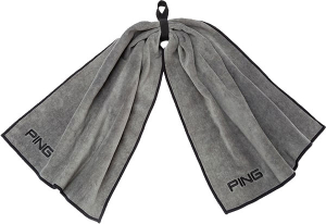 Ping Handduk BowTie Grå i gruppen Golftillbehör / Handdukar hos Dimbo Golf AB (4543026-3441002)