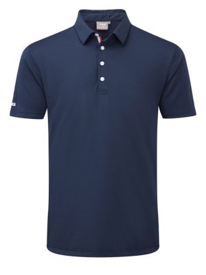 Ping Piké Herr Carlton Marinblå i gruppen Kläder & Accessoarer / Herr / Kortärmat hos Dimbo Golf AB (4550001-1254r)