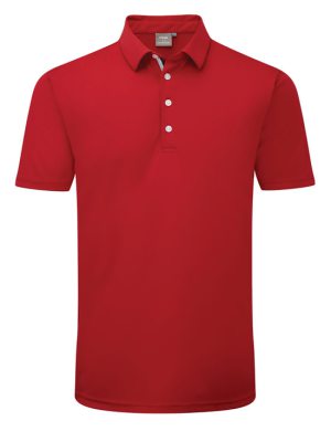 Ping Piké Herr Carlton Röd i gruppen Kläder & Accessoarer / Herr / Kortärmat hos Dimbo Golf AB (4550001-6964r)
